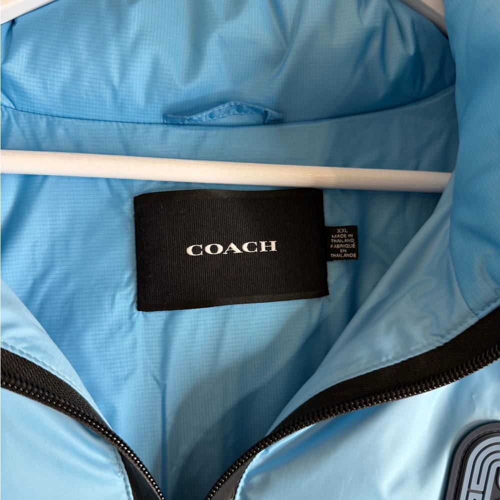 Coach Two-Tone Puffer Jacket - Picture 3 of 5